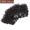 Code Calla Kinky Curly Bundles Brazilian Raw Unprocessed Pre-colored Virgin Human Hair Weave Bundles Extensions Double Drawn